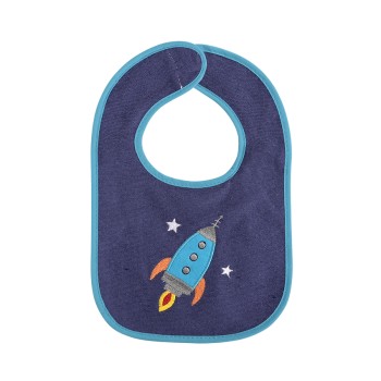 BIBS SET 7 PCS WITH VELCRO BOY