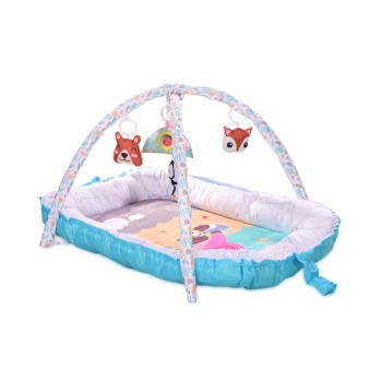 PLAYMAT BABY NEST BLUE