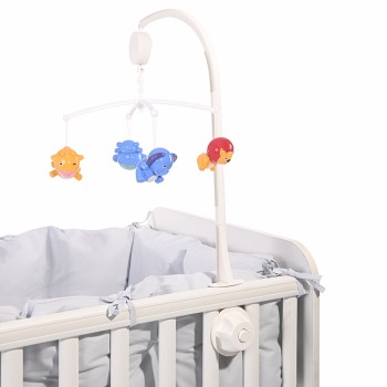 BABY MUSICAL MOBILE WILD ANIMALS