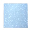 MUSLIN SWADDLE BLANKET 80/80 CM AQUATIC WITH STARS