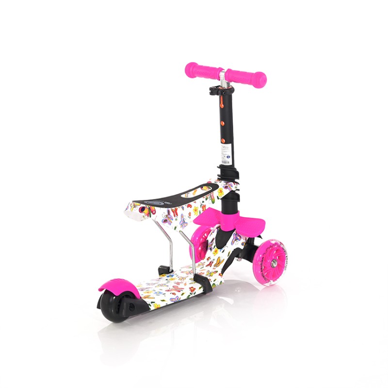 SCOOTER SMART PINK BUTTERFLY