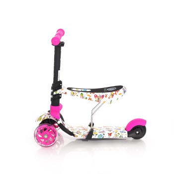 SCOOTER SMART PINK BUTTERFLY
