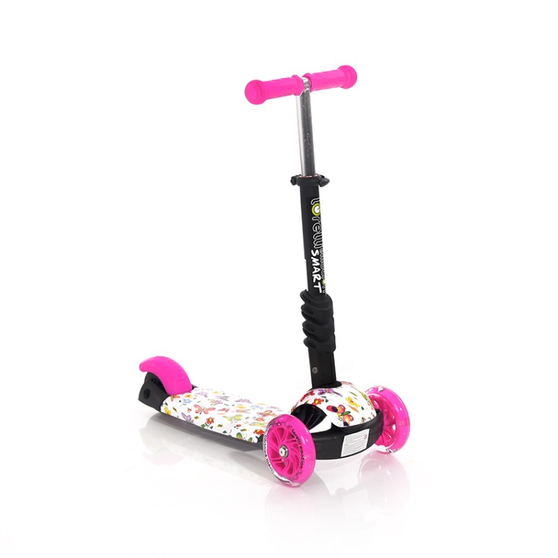 SCOOTER SMART PINK BUTTERFLY