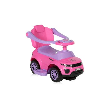 RIDE ON CAR OFF ROAD+HANDLE PINK