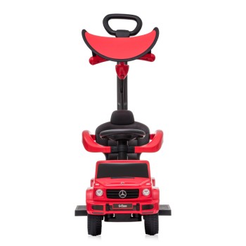 RIDE ON CAR MERCEDES-G350D+HANDLE+CANOPY RED