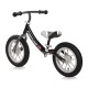 BALANCE BIKE FORTUNA AIR GLOWING RIMS GREY&BLACK