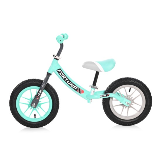 BALANCE BIKE FORTUNA AIR GLOWING RIMS GREY&GREEN