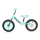 BALANCE BIKE FORTUNA AIR GLOWING RIMS GREY&GREEN