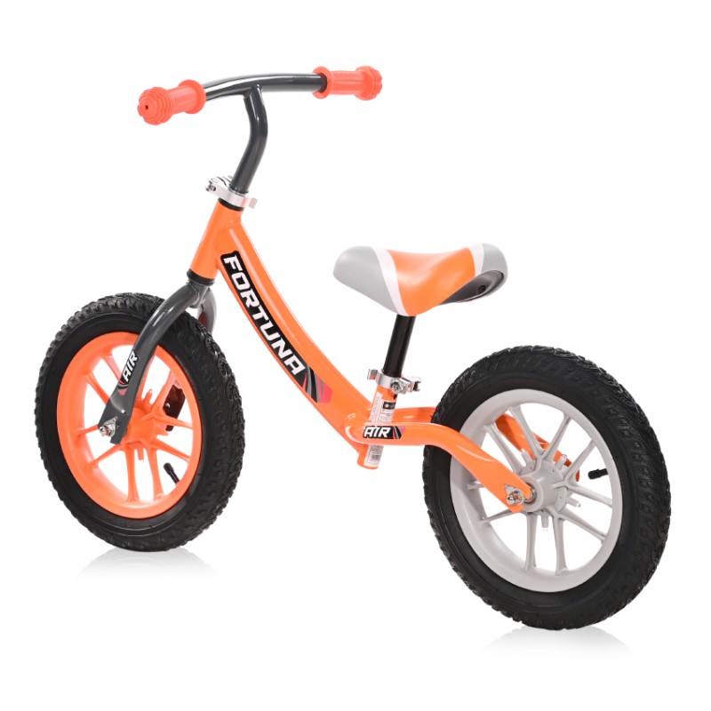 BALANCE BIKE FORTUNA AIR GLOWING RIMS GREY&ORANGE