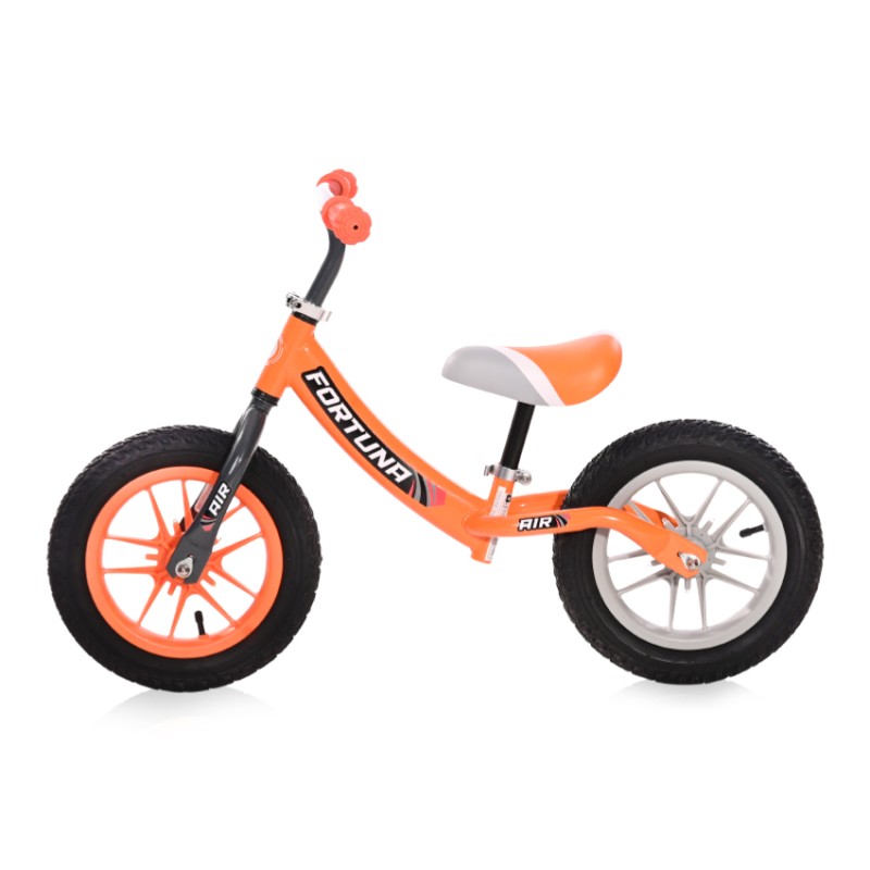 BALANCE BIKE FORTUNA AIR GLOWING RIMS GREY&ORANGE