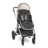 STROLLER LINER BLACK FLORAL