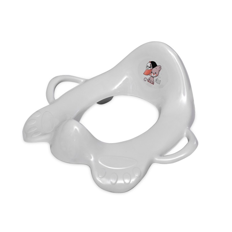 TOILET SEAT COMIC GREY