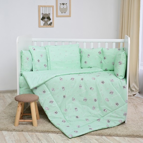 SET 5 PCS-4 ROUND PS.RANFORCE FRIENDS GREEN SET 5 PCS-4 ROUND PS.RANFORCE FRIENDS GREEN