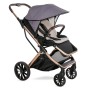 CANOPY FOR BABY STROLLER DARK GREY