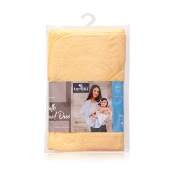 BATH TOWEL DUO 80/100 CM YELLOW