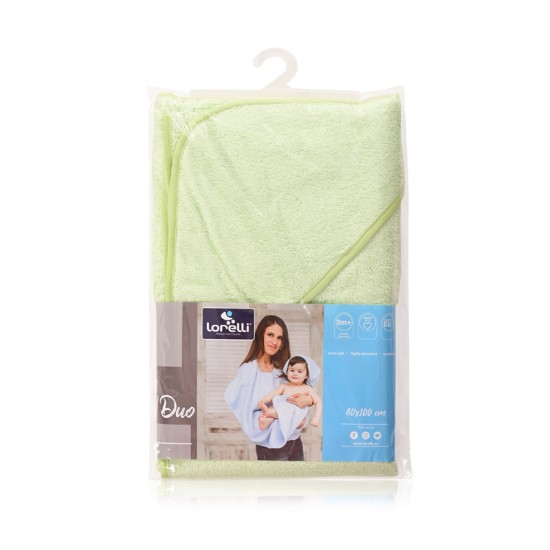 BATH TOWEL DUO 80/100 CM GREEN