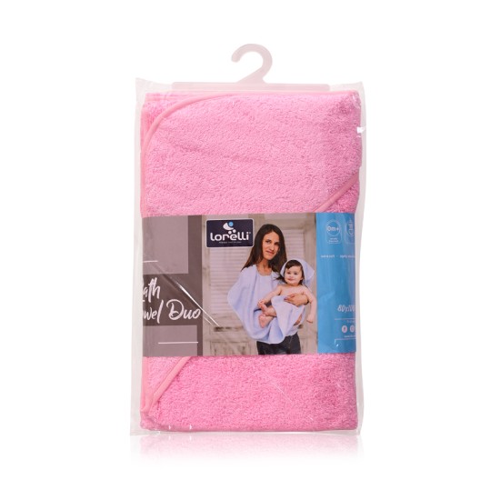 BATH TOWEL DUO 80/100 CM PINK BATH TOWEL DUO 80/100 CM PINK
