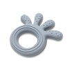 SILICONE TEETHER OCTOPUS NATURAL GREY