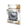 SILICONE TEETHER OCTOPUS NATURAL GREY