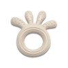 SILICONE TEETHER OCTOPUS NATURAL BEIGE
