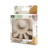SILICONE TEETHER OCTOPUS NATURAL BEIGE