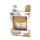SILICONE TEETHER PANDA NATURAL YELLOW