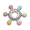 SILICONE + BEECH TEETHER RUDDER NATURAL GREY