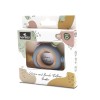 SILICONE + BEECH TEETHER RUDDER NATURAL GREY