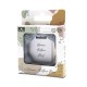 SILICONE TEETHER RING NATURAL GREY