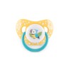 PACIFIER WITH COVER 2PCS. 6M+ YELLOW/BLUE