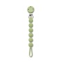 SILICONE PACIFIER HOLDER NATURAL FRESH GREEN