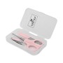 MANICURE SET IN CASE PINK