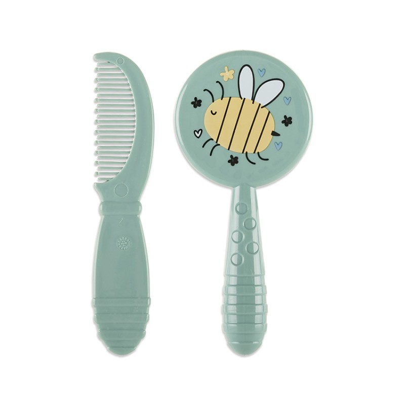 COMB AND BRUSH MY FRIEND ICEBERG GREEN