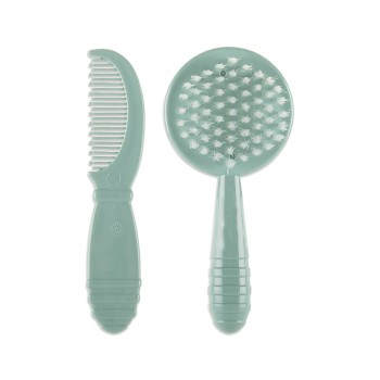 COMB AND BRUSH MY FRIEND ICEBERG GREEN