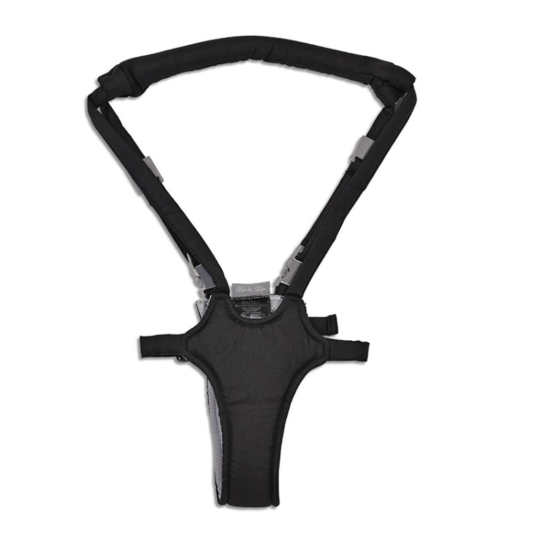 BABY WALK SAFETY HARNESS STEP BY STEP BLACK&GREY