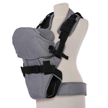 BABY CARRIER WEEKEND GREY&BLACK