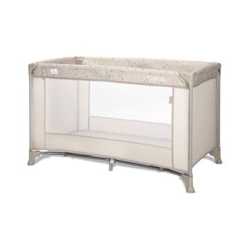 BABY COT CARINA 1 LAYER BEIGE STARS