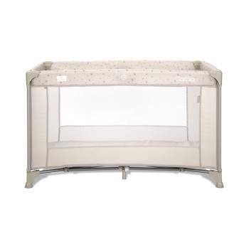 BABY COT CARINA 1 LAYER BEIGE STARS
