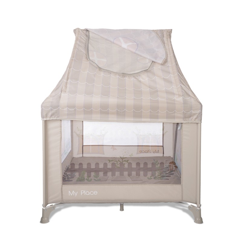 PLAYPEN MY PLACE WITH ROOF BEIGE