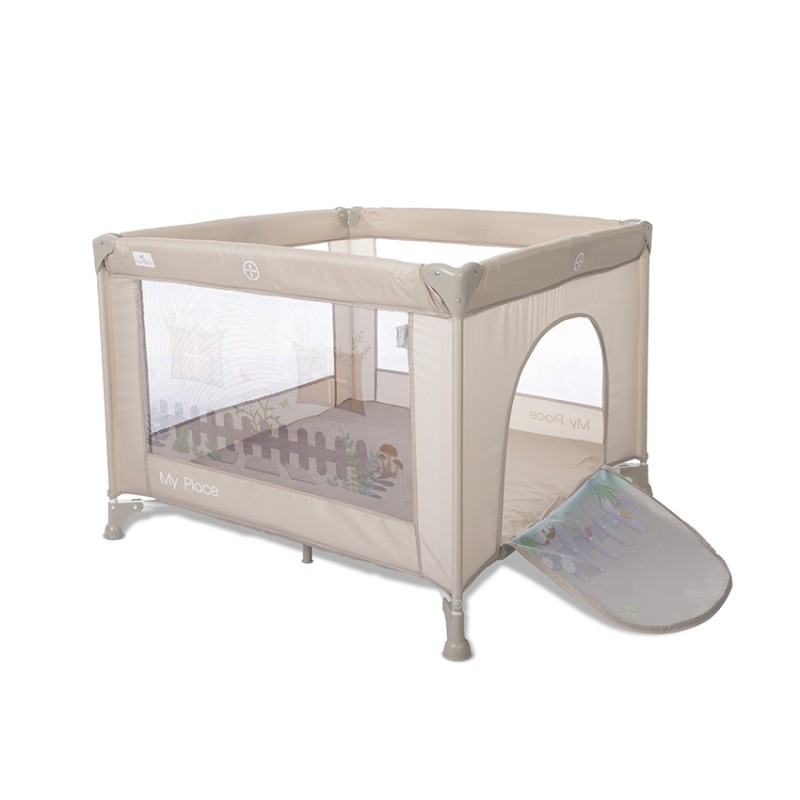 PLAYPEN MY PLACE WITH ROOF BEIGE