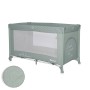 BABY COT NOEMI 1 LAYER ICEBERG GREEN STAR