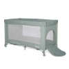 BABY COT NOEMI 1 LAYER ICEBERG GREEN STAR
