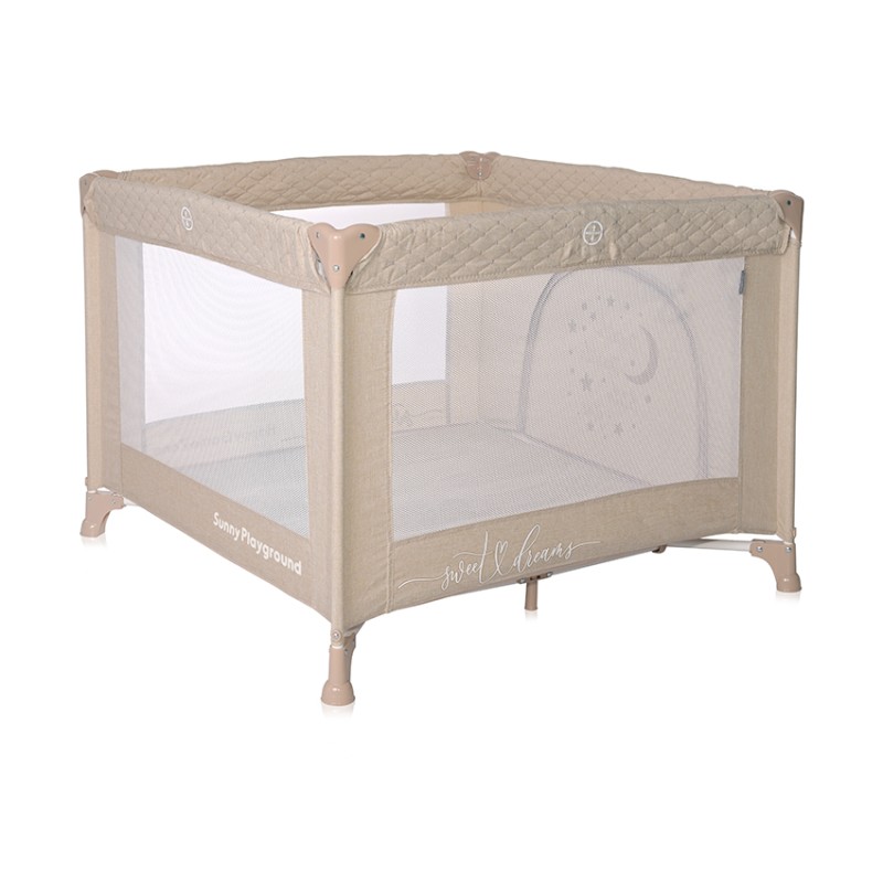 PLAYPEN SUNNY PLAYGROUND FOG BEIGE STAR
