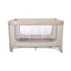 BABY COT SWEET HOME 2 LAYERS WITH ROOF BEIGE