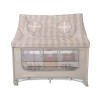 BABY COT SWEET HOME 2 LAYERS WITH ROOF BEIGE