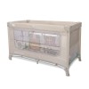 BABY COT SWEET HOME 2 LAYERS WITH ROOF BEIGE