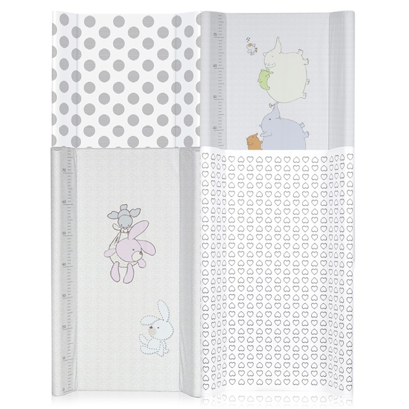 HARD DIAPER CHANGING MAT 50х70 CM GREY
