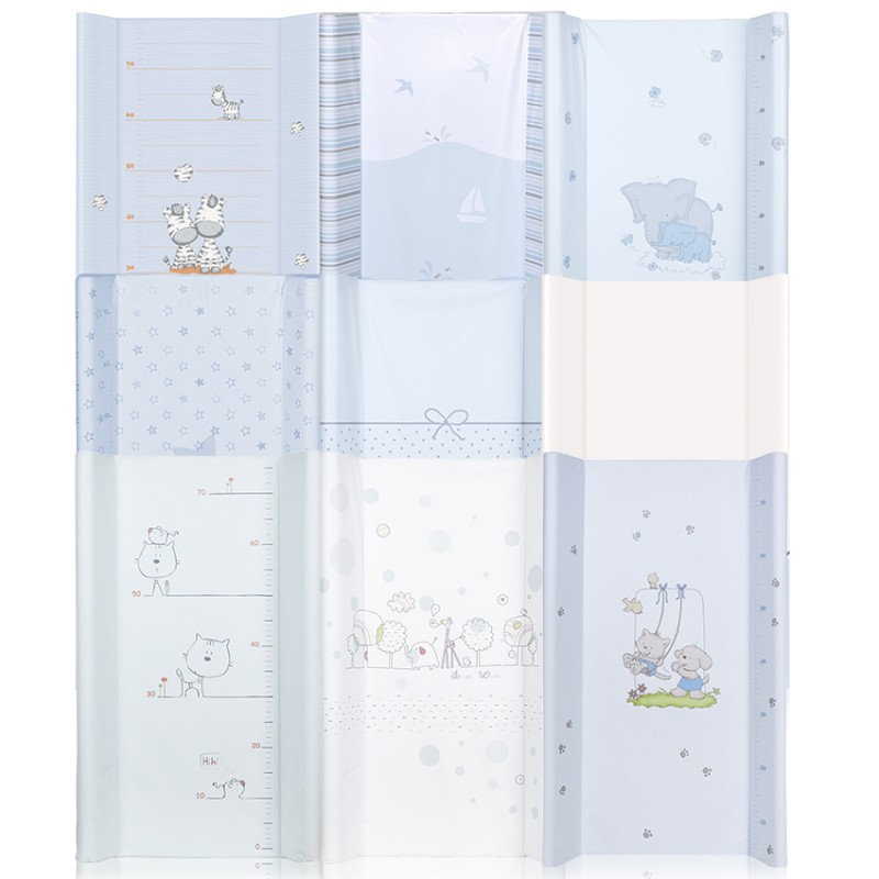 HARD DIAPER CHANGING MAT 50х70 CM BLUE