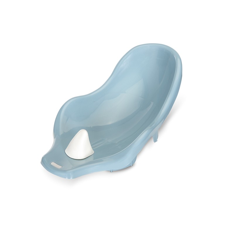 BATH TUB 88 CM WITH PLUG+THERM+BATH PAD NORDIC BLU