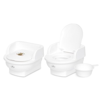 POTTY THRONE ASSEMBLED WHITE FOR YOU...